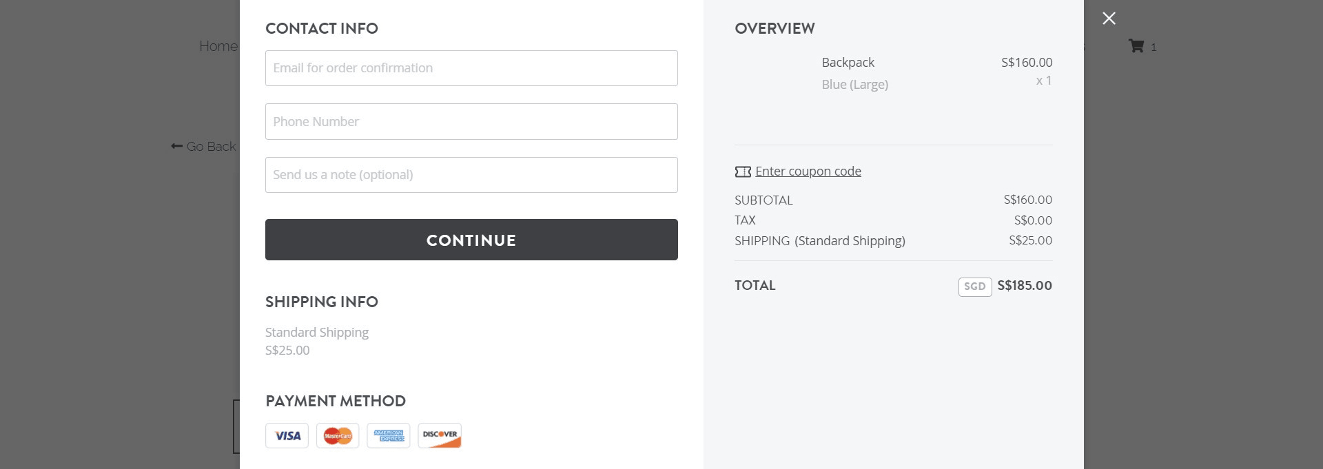 電商網站航運政策範例一 電商網站航運政策範例一